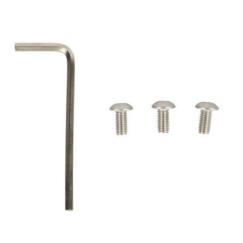 Hex key and screws for Rear Rubber Plug Set For MIJIA M365 Electric Scooter Durable Anti Aging Rubber Cap Easy Tool Free Installation Kit