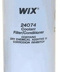 Heavy Duty Coolant Spin On Filter 24074 For Hydraulic Fluid Contaminant Removal With Low Flow Restriction Durable Construction No Fuss Install And Snug Fit