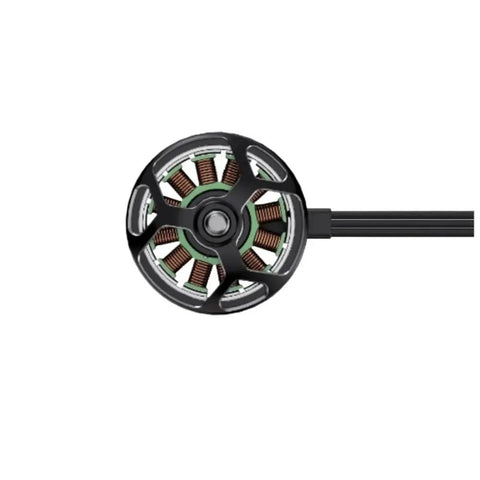 Quad Pack 1102 10000KV Brushless Drone Motors For FPV Racing Quadcopter with top view of motor detail and wiring