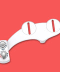 Fresh Water Bidet Toilet Seat Attachment With Dual Nozzles No More Wiping Easy Install Non Electric Adjustable Pressure