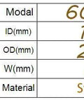 Diagram of Five Pack 12x28x8mm Rubber Sealed Deep Groove Ball Bearing 6001-2RS with dimensions and steel material
