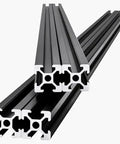 4-Piece 47.24-Inch T Slot Aluminum Extrusion Profile European-Standard Anodized Linear Rail Heavy-Duty Pro-Grade Aluminum Rail Set