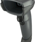 Renewed Handheld Barcode Scanner Corded With USB Cable Included High Speed 1D 2D QR Code Reader angled view
