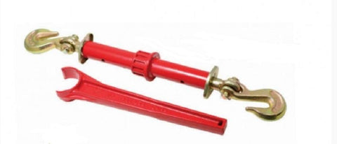 Heavy Duty Trailer Load Binders With Ratchet Chain Binders System 4 And System 7 Levers Drop Forged Construction Rated 9,200 Lbs