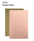 Set Of 3 300 By 200 mm Single Sided Copper Clad Laminate PCB Boards FR4 1.5 mm Great For Diy Electronics Prototyping