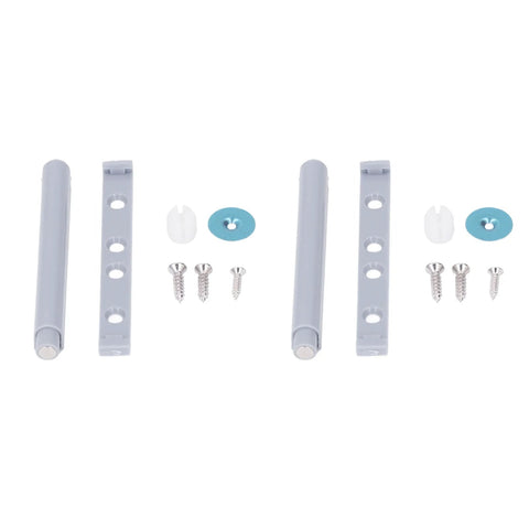 20Pcs Cabinet Door Rebound Devices for Wardrobe, Drawers, and Sliding Doors, soft close hardware set, size 8.5 by 1.2 cm, ABS material.