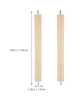 Top Shelf Replacement Heating Strip For Hand Sealer Two Pack Cloth And Tungsten Wire 2Mm Heat Element, 9.04 x 1.18 inch.