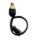 Beefed-Up Hydraulic Pressure Sensor For Heavy Construction Equipment Compatible With Caterpillar 336D 312C 324D 312D E320D Models Part 309-5795 Durable Real-Time Pressure Monitoring, black wired sensor with brass fitting