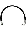 Heavy Duty Replacement Air Hose Compatible With Atlas Copco Air Compressors, black with metal ends, for garage and tough job site use.
