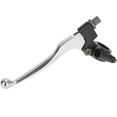 Silver Left Brake Handle Clutch Lever Perch for Mini Bikes and Dirt Bikes Fits Coleman CT200U Trail 200 BT200X