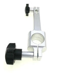 Rugged Comparator Stand With Indicator Holder And Measuring Arm Bracket 114mm Center Distance For Pro Grade Precision Metrology And Dial Indicator Mount Easy Setup Durable Shop Accessory, aluminum clamp