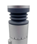 Heavy Duty Coffee Grinder Air Blow Bellow Compatible With Single Dose Hoppers Quick Press Cleanup Tool Save Serious Time On Espresso Machine Maintenance And Daily Grind Routine Prep, close-up view showing rubber and metal elements.