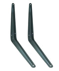 Heavy Duty Wall Mount Shelf Brackets One Hundred Pairs Badass Storage Supports Tough Steel Shelf Braces for DIY projects