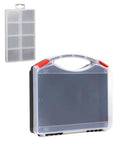 See Through Polypropylene Tool And Jewelry Storage Box For Tools And Small Parts, built tough for home or workshop, clear view