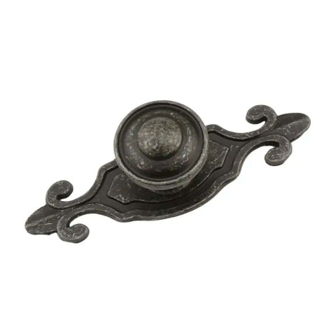 Vintage Bronze Door Knob Handles Set For Cabinets And Drawers Classic Furniture Pulls Anti Slip And Rust Resistant Zinc Alloy Multipurpose Cabinet Hardware For Kitchen Bath Home Decor Makeover top view with ornate design.