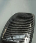 Sport Style Carbon Fiber Print Gear Shift Knob Cover Trim For Audi A4 B9 A5 Q5 Q7 S4 S5 SQ5 2017 2018 2019 2020 2021 2022 2023 2024 2025
