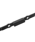Solid Build Luggage Handle Push Button Replacement For Universal Suitcase Repair With Beefed Up Handle Grip, black plastic