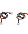 2 Pack Remote Receiver Extension Cables, 7 Inch Satellite Extensions for Spektrum AR6210 AR8000 AR9020 Receivers, coiled cables