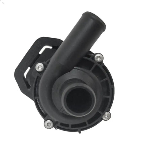 Drop In Auxiliary Coolant Pump for Electronic Cooling Systems for BMW, compact design with inlet hose, ideal for heat management.