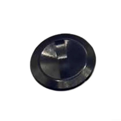 Premium Aluminum Rocker Arm Cap Handle Knob Cover For Abu Garcia Revo And ALC Baitcasting Reel Repair Kit In Bold Red Color To Upgrade Your Gear black aluminum cap cover, round close-up