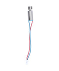 Micro Coreless Vibration Motor 6mm x 12mm with red and blue wires visible, ideal for gamepads, toys, and healthcare devices