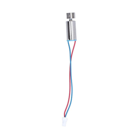 Micro Coreless Vibration Motor 6mm x 12mm with red and blue wires visible, ideal for gamepads, toys, and healthcare devices