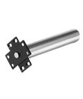 Concealed Pipe Chain Spring Door Hinge With Built In Soft Close For Interior Doors, showing metal finish and no visible protrusions