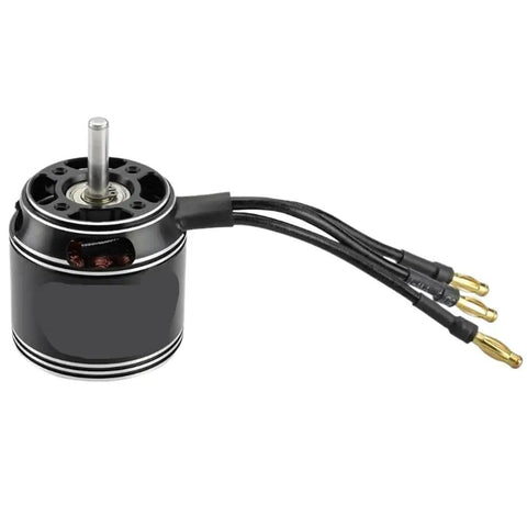 D4250 600KV 800KV RC Brushless Drone Motor For FPV Drones Quadcopters And Hexacopters, showing wires and metal casing