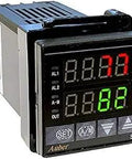 Programmable Temperature Controller With 30 Ramp And Soak Steps, SSR Output, Fahrenheit Or Celsius Display, SYL-2352P Black.