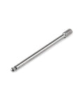 Top Shelf Four Inch Extended Hex Screwdriver Bit With Three Sixteenth Inch Ball End crafted for stubborn rifle screws, close-up view.
