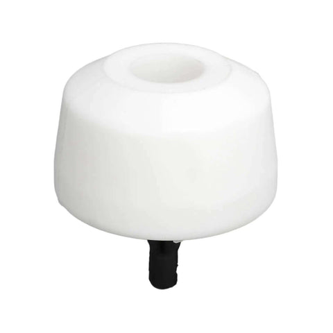 Heavy Duty 4 Pcs Rear Leaf Spring Bump Stop Kit Reduced Vibration Rubber Suspension Buffers Fits 2004 to 2015 Models Direct OE Replacement Upgrade Your Ride Smooth And Quiet white rubber bump stop