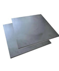 Pro Grade High Purity Carbon Plate Set for EDM Milling, 6x4 inch sheets, 2-pack, anti-abrasion material for electrodes and precision machining.