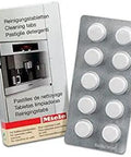 Cleaning Tablets Pack of 10 for Coffee Makers Descale and Freshen Your Brew White Pack of Ten in blister, package shown