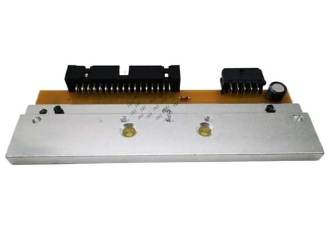 Knockout Print Head For 110Xi3 And 110XiIII Thermal Label Printers featuring silver and gold components on circuit board.