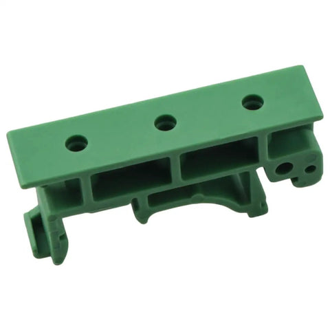 Green DIN Rail Mounting Bracket Clips For PCB Boards 35mm And 15mm Fixing 10 Pairs C45 Solid State Relay Control Module Accessories