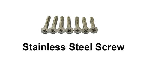 Extra Heavy Duty Tee Hinge 14 X 5 Inch 3MM Steel Hot Galvanized Finish With Solid Brass Pin Built Like A Tank For Rock Solid Performance And Long Lasting Corrosion Resistance Includes Mounting Hardware For Easy Install On Heavy Gates 4 Pack screws arranged in a row on a white background.