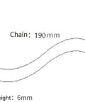 Beefy Stainless Steel Door Security Chain Stopper Featuring Two Inch Ventilation Gap And Rust Resistant Brushed Finish For Front Door Giving You Total Peace Of Mind Setup dimensions diagram