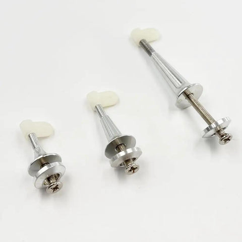 Adjustable Rudder Control Horn Cone Arm For RC Airplane And Helicopter Servo Rocker Aluminum Alloy Silver M2.8x24mm Mount Display