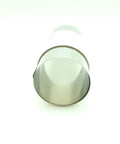 End view of Stainless Shim Stock 6In By 50In By 0.004In 22L4 D612984 Heavy Duty Metalworking Shims in roll form.