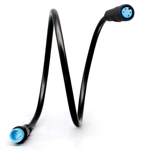 Ebike Extension Cable Waterproof 2Pin 3Pin 4Pin 5Pin 6Pin Double Ended Male To Female Connector For Throttle Brake Display Light Signal Lights DIY Install