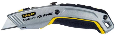 Pro Twin Blade Retractable Utility Knife With Interlock Safety Lock 2 In 1 Cutting Tool For Precise Cardboard Box Opening And Detail Work