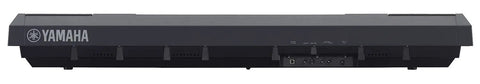 Back view of 88 Key Weighted Action Digital Piano With Sustain Pedal Black Finish Ideal For Home Practice And Stage Performance P115 Style