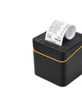 Street Smart 58mm Thermal Receipt Printer With Automatic Cutter And Usb Hookup For Busy Local Retail Shops Rock Solid Blazing Fast Office Hustle Setup showing printed receipt.
