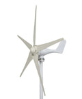 Kickass Wind Turbine Kit 1200W 12V With 5 Blades For Home And Industrial Use, Ultra Low Wind Startup, side view of turbine
