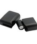 Matte Black Magnetic Clasp Set For Bracelet Making 11mm By 5.5mm Inner Hole Zinc Alloy Cord End Closures Pack Of 10 Jewelry Clasps For DIY Bracelets Easy Magnetic Closure And Strong Hold