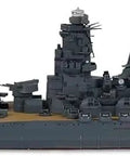 Side view of 1/700 Japanese Battleship Yamato Plastic Model Kit Easy Assembly For History Buffs WWII Navy Ship High Detail Plastic Parts