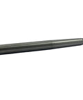Steel lathe alignment test bar mandrel, MT2, 180 mm overall length, used to align headstock and tailstock.