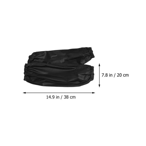 Built Different Waterproof PVC Oversleeves Three Pack Long Arm Protectors, 14.9" x 7.8" for kitchen and garage use.