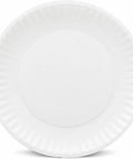 9 Inch White Paper Plates Bulk Pack Biodegradable Microwaveable Recyclable Eco Friendly Solid Pick For Backyard Cookouts And Weekends 1000 Count