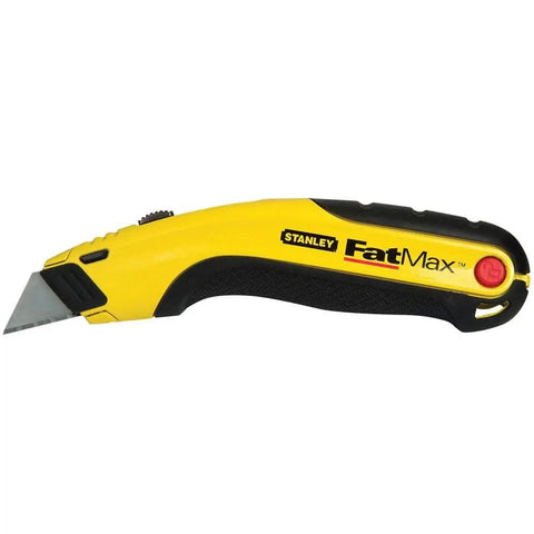 FatMax Retractable Utility Knife With Blade Wiper Blade Clamp Ergonomic Soft Grip Handle And Pop Up Blade Dispenser for pros